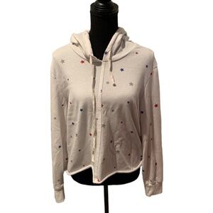 Alternative Apparel Pull Over Star Hoodie Small